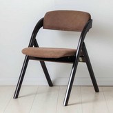 블랙 브라운 프레임-브라운 천 × 1개