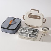 추가형-코코아 브라운 도시락통 × 1개