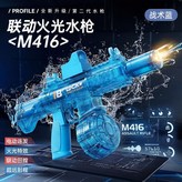 山藍】火光冰淇鼠電動連發水槍【單電套裝】 × 1個
