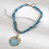 淺藍色項鍊 × 1個