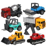回力合金工程車 6件套 卡通色 × 1套