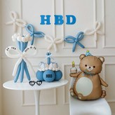 03)크림앤더티블루 곰돌이형 × 1세트