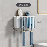 牙刷置物架-兩杯:如图 × 1個
