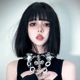 奶奶灰-短髮-30CM,+送頭髮網和夾子 × 1個