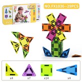 FX1036迷你磁力片29pcs 鐵盒包裝 308.6g × 1個