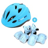 블루세트 - 헬멧+보호대 S(아동) × 1개