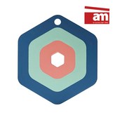 핑크+민트+블루 × 1개