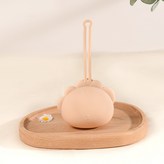 奶茶色獅子收納盒 × 1個