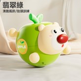 小熊蘋果不倒翁-綠色【禮盒裝】:如圖 × 1個