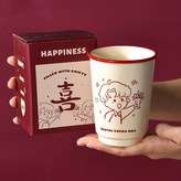 XD - 1034 - 131a 情侶杯簡筆畫男孩彩盒3649 - 1 - A × 1套
