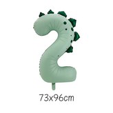 淺綠色數字2 × 1個