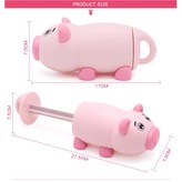 粉色 小豬（OPP袋裝） × 1個