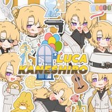 原創luca閃光貼紙20枚X2 × 1個