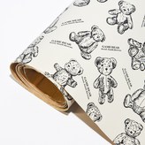 小熊白色,20*30（兩張） × 1個