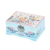 목단 2단 자개함 19cm화이트 × 1개