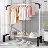 塑料結合衣帽架U型拱橋白150 × 1個