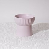 圓柱條紋平口-淡紫色陶瓷碗,陶瓷碗 釉下彩工藝 × 1個