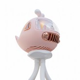 【粉色】兔子驅蚊風扇/擺頭3600mAh × 1個