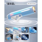 彩琉璃燈-槍火-氛圍燈, 星際藍 × 1個