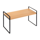 02.單層黑架原木色-30CM × 1個