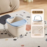 小號泡腳桶【淺灰藍】 × 1個
