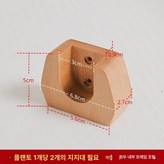 플랜지 베이스 비치내추럴 × 1개