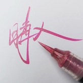 粉色+金屬粉（一支） × 1個