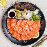생연어 몸뱃살 슬라이스 1kg_1개 × 1개