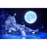 달빛 아래의 호랑이