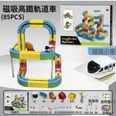 軌道車85PCS 彩盒995g:1盒 × 1個