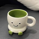 胖胖腳丫杯-綠色,250ML × 1個