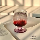 寬楞 - 紫底矮腳杯 150ml × 1個