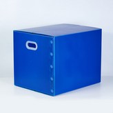 藍色塑料+魔術貼 免膠帶,40*30*30塑扣【1只裝】 × 1個