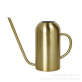 半球形加高淋花壺 - 古金 × 1個