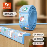 卡通防撞條-藍色西瓜免 撕下  不留膠 ,6米條+10個角 免貼  航空背膠 × 1個