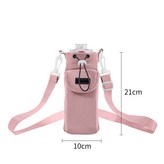 水壺背袋 / 粉色 × 1個