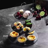 圓形三層蛋糕架小號 × 1個