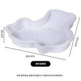 s6泡澡盆 - 白色無外部爬梯獨立包裝 × 1套
