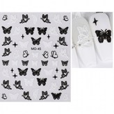 5D 베이직나비 네일스티커(645) × 1개