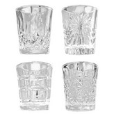 고급 크리스탈 디자인 소주잔 4종