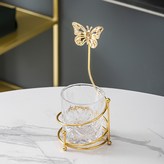 蝴蝶架子 玻璃桶 × 1套