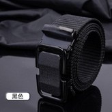 尼龍帆布腰帶 - 黑色 × 1件