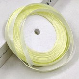 02奶黃,2.5cm緞帶  22米 × 1個