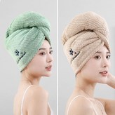 果綠+淺咖【雙層加厚】二件套,高端品質/強力吸水/不掉毛 × 1個