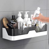 무타공욕실선반 - 블랙