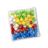 25mm 金蔥絨毛球(5色混裝) × 1個