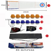 O. 1.9m 오렌지 블루 12구 바 2개 × 1개