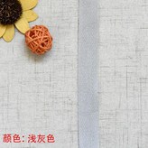 淺灰色,2釐米彩色棉帶 45米 × 1個