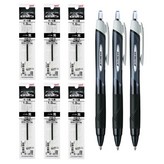 BLACK 리필 6개+볼펜 3개