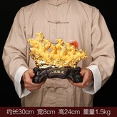 八駿雄風沙金色12寸:如圖所示 × 1件